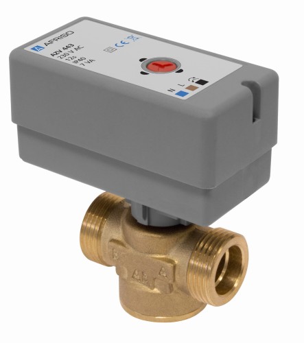 Elektrozawór 2-drogowy strefowy AFRISO AZV 452, GZ 3", NO 1645200