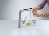 Bateria umywalkowa HANSGROHE METRIS z obrotową wylewką, chrom 14883000