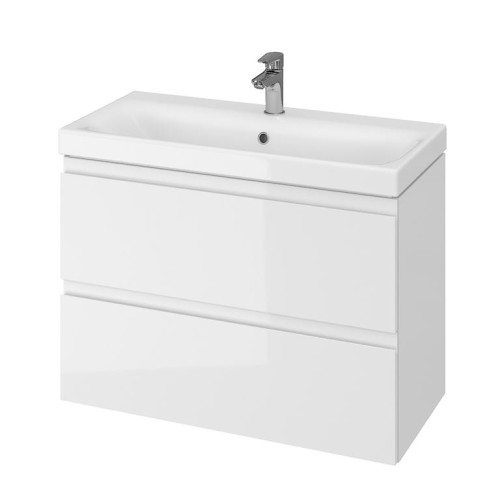 Szafka podumywalkowa CERSANIT MODUO SLIM 80 wisząca, biała S929-002