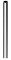 Rura SCHELL miedziana FI 10mm chrom L 300mm 487080699