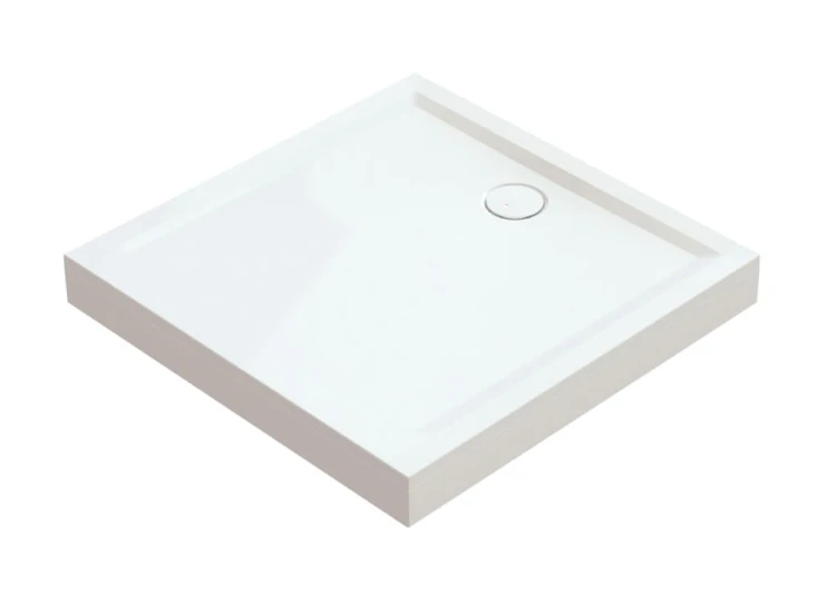 Obudowa brodzika SANPLAST OBF 100x9cm, aluminium, biała 625400033001000