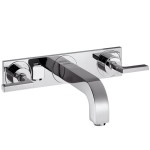 Bateria umywalkowa AXOR CITTERIO podtynkowa, 3-otw., chrom 39148000