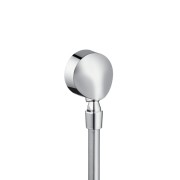 Przyłacze węża HANSGROHE FIXFIT E z przegubem kulowym i zaworem zwrotnym, chrom 27505000