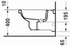 Bidet wiszący DURAVIT 1930 biały 0266100000