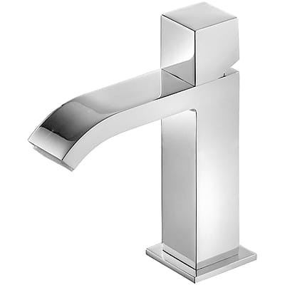 Bateria umywalkowa TRES CUADRO z kaskadą, chrom 00610102D