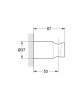 Uchwyt natryskowy GROHE RAINSHOWER naścienny stały chrom 27056000