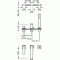 Bateria wannowa SLIM-TRES 3-otworowa, chrom 20216103