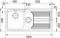 Zlewozmywak FRANKE LOGICA LLL 651-100P 100x50cm, stal szlachetna len 101.0086.252