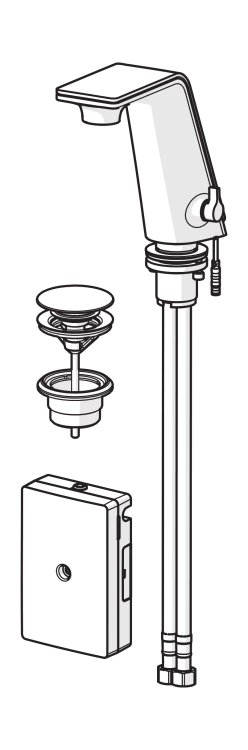 Bateria umywalkowa ORAS IL BAGNO ALESSI SENSE 3V chrom 8710F