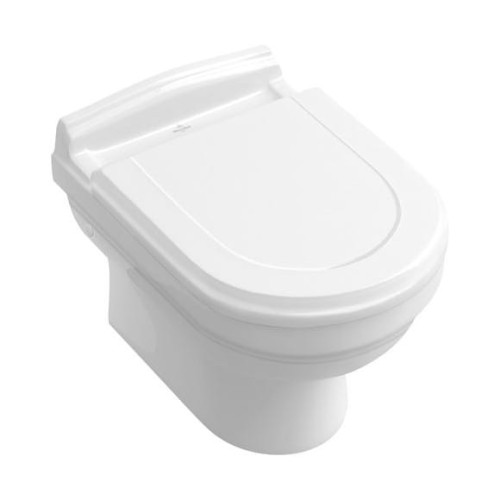 Miska wisząca WC VILLEROY&BOCH HOMMAGE biała ceramicplus 6661BOR1