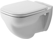 Miska wisząca WC DURAVIT D-CODE 54cm, z półką, biała 22100900002