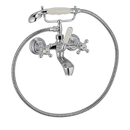 Bateria wannowa KLUDI ADLON z zestawem natryskowym, mosiądz 514414520
