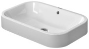 Umywalka nablatowa DURAVIT HAPPY D.2 60x46cm, bez otworu, biała 2314600000