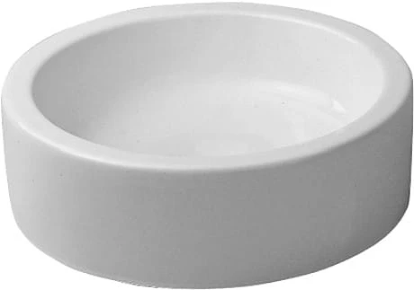 Umywalka nablatowa DURAVIT STARCK 1 średnica 46cm, bez otworu, bez przelewu, biała 0445460000