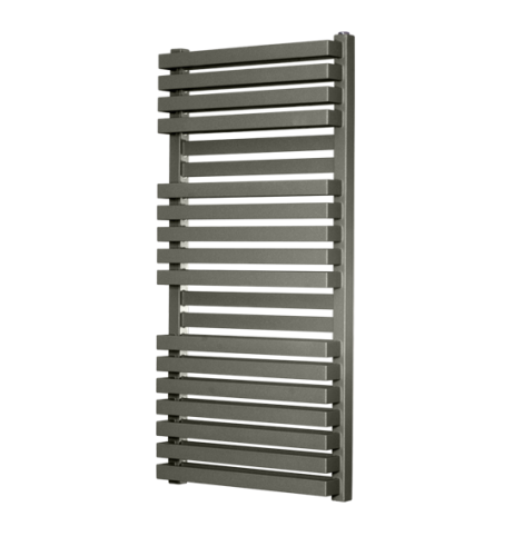 Grzejnik TERMA QUADRUS SLIM L=60cm, H=87cm, 501W, przyłącze SX, silver mat WGQUS0870600FA-MK-SMA