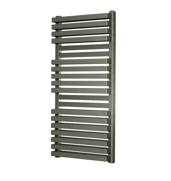 Grzejnik TERMA QUADRUS SLIM L=60cm, H=87cm, 501W, przyłącze SX, silver mat WGQUS0870600FA-MK-SMA