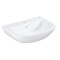 Umywalka GROHE BAU CERAMIC 65x47cm, z otworem, z przelewem biały 39420000