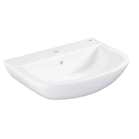 Umywalka GROHE BAU CERAMIC 65x47cm, z otworem, z przelewem biały 39420000