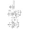 Bateria wannowa GROHE EUROSMART COSMOPOLITAN z zestawem wannowym, chrom 32832000