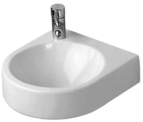 Umywalka DURAVIT ARCHITEC 36x38cm, bez otworu, biała 0766350000