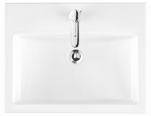 Umywalka KOŁO TWINS 60x46cm z otworem, biała L51160000