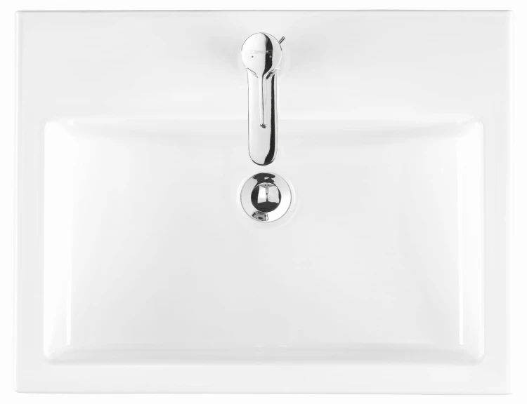 Umywalka KOŁO TWINS 60x46cm z otworem, biała L51160000