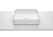 Umywalka nablatowa ROCA INSPIRA Square 50x37cm, biała A327530000