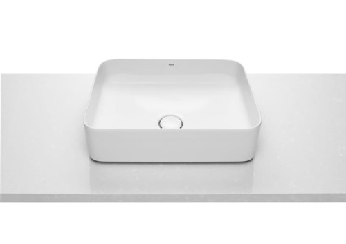 Umywalka nablatowa ROCA INSPIRA Square 50x37cm, biała A327530000