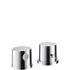 Bateria wannowa AXOR UNO 2 otworowa, el.zew., chrom 38480000