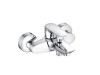 Bateria wannowa KLUDI PURE&SOLID ścienna, chrom  346810575