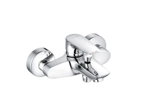 Bateria wannowa KLUDI PURE&SOLID ścienna, chrom  346810575