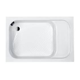 Brodzik prostokątny SANPLAST CLASSIC 80x100x28cm, akrylowy, biały 615010052001000