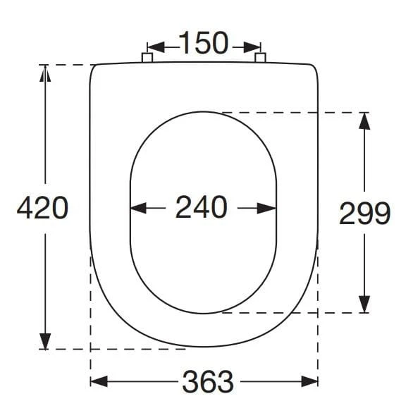 Deska WC VILLEROY&BOCH OMNIA ARCHITECTURA wolnoopadająca, do miski directflush 5684R001, biała 98M9C101