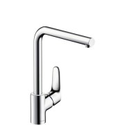 Bateria kuchenna HANSGROHE FOCUS z obrotową wylewką, chrom 31817000