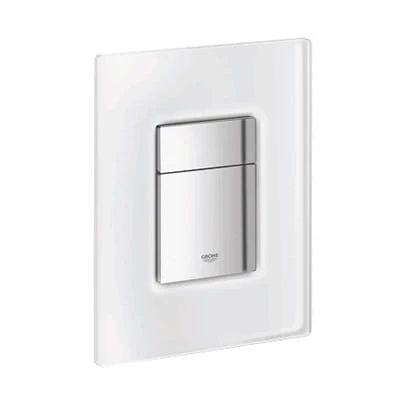 Przycisk-spłukujący-GROHE-SKATE-COSMOPOLITAN-3-6-L-z-stop-szkło-białe-chrom-satin-da-vinci-38845MF0
