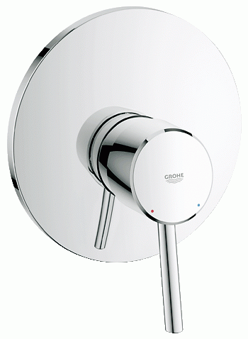 Bateria natryskowa GROHE CONCETTO el. zewnętrzny, chrom 19345001