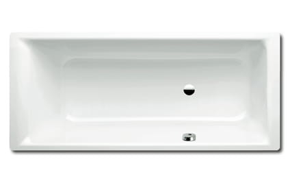 Wanna prostokątna KALDEWEI PURO 160x70cm, przelew z boku, biała 258400010001