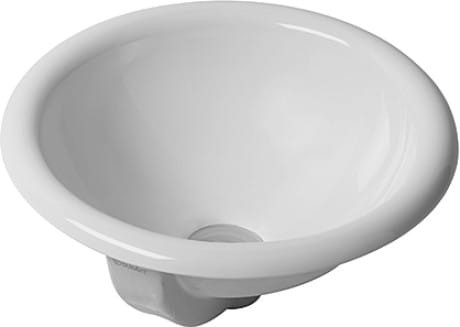 Umywalka blatowa DURAVIT ARCHITEC średnica 40cm, biała 0318400000