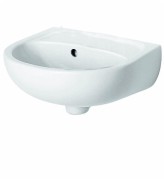 Umywalka KOŁO SOLO 40x33cm, bez otworu, biała 72041-000