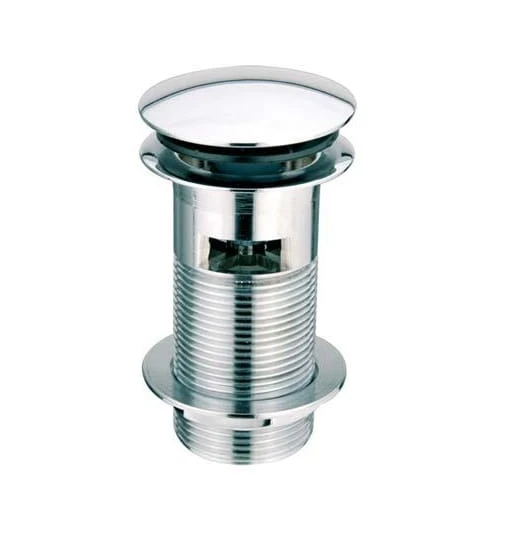 Korek umywalkowy McALPINE "Click-Clack", z przelewem, chrom CW60-CB
