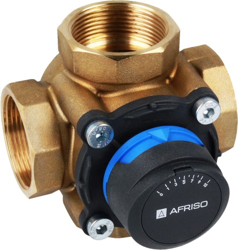 Zawór Mieszający AFRISO  ARV 486 ProClick, 4-drogowy, obrotowy GW 1 1/2" -  1348610