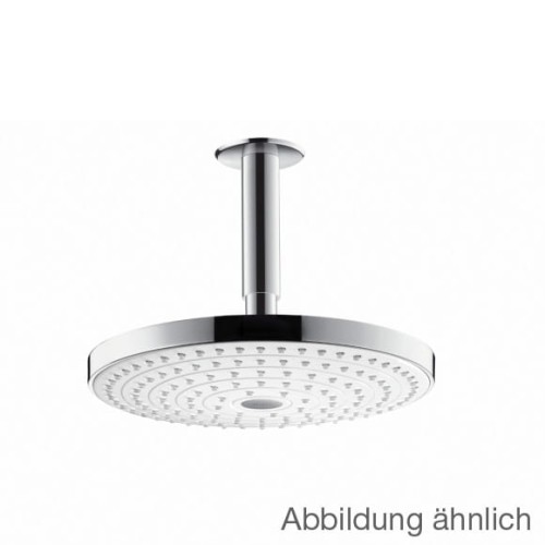 Głowica natryskowa HANSGROHE RAINDANCE SELECT S240, 2jet EcoSmart 9 l/min, z przyłączem sufitowym, chrom 26469000