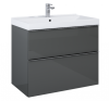 Szafka podumywalkowa ELITA LOOK 80x45cm, wiszaca 2S, anthracite  167082