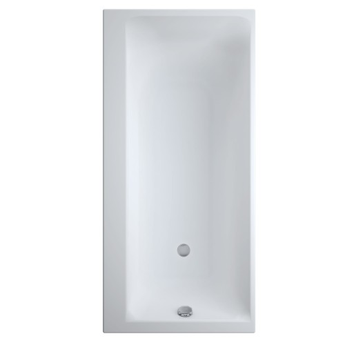 Wanna prostokątna CERSANIT SMART 170x80cm lewa, biała S301-117