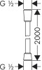 Wąż prysznicowy HANSGROHE ISIFLEX 200cm, chrom 28274000