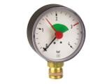 Manometr 0-4 bar AFRISO 1/2 RF 100 D101 pionowy 63612