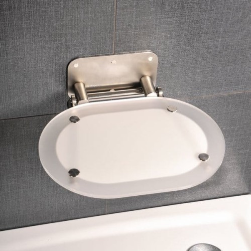 Siedzisko prysznicowe RAVAK CHROME ścienne, przeźroczyste / clear B8F0000029