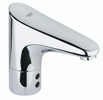 Bateria umywalkowa GROHE EUROPLUS E elektroniczna, 6V, bez mieszacza, chrom 36208000