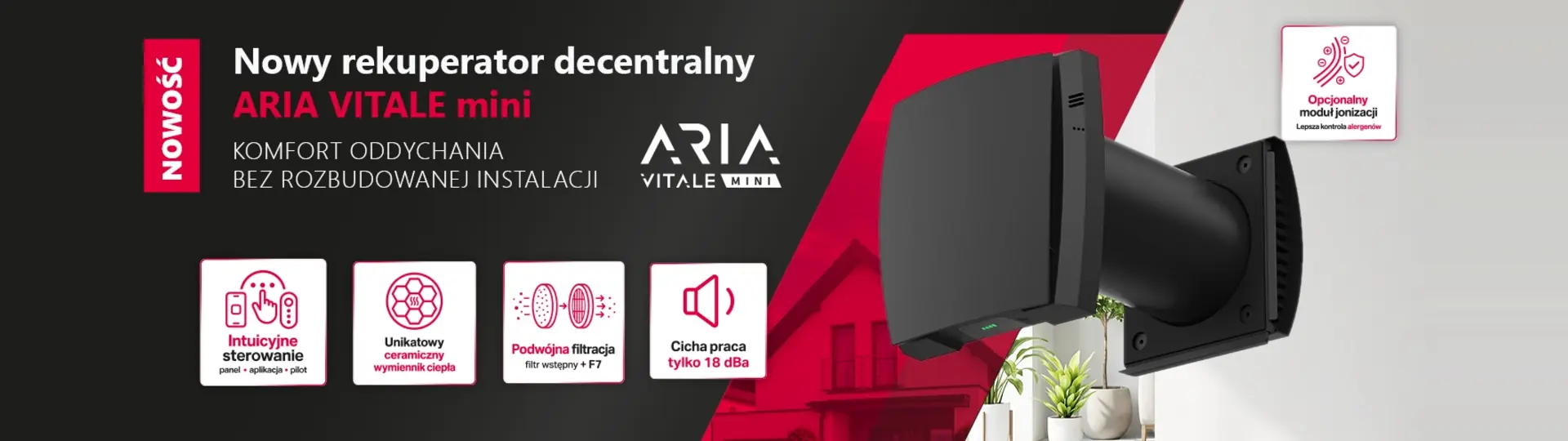rekuperator aria vitale mini