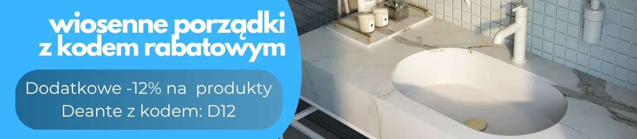 Deante 12% taniej!